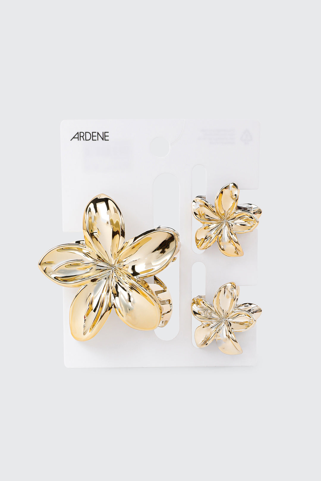 Lot de 3 pinces à cheveux à fleurs tropicales