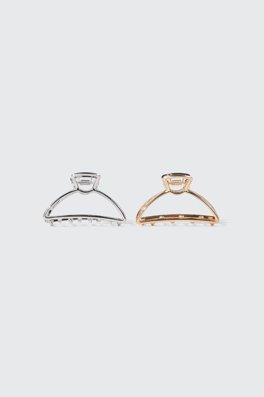 2-Pack Cutout Metal Hair Claws