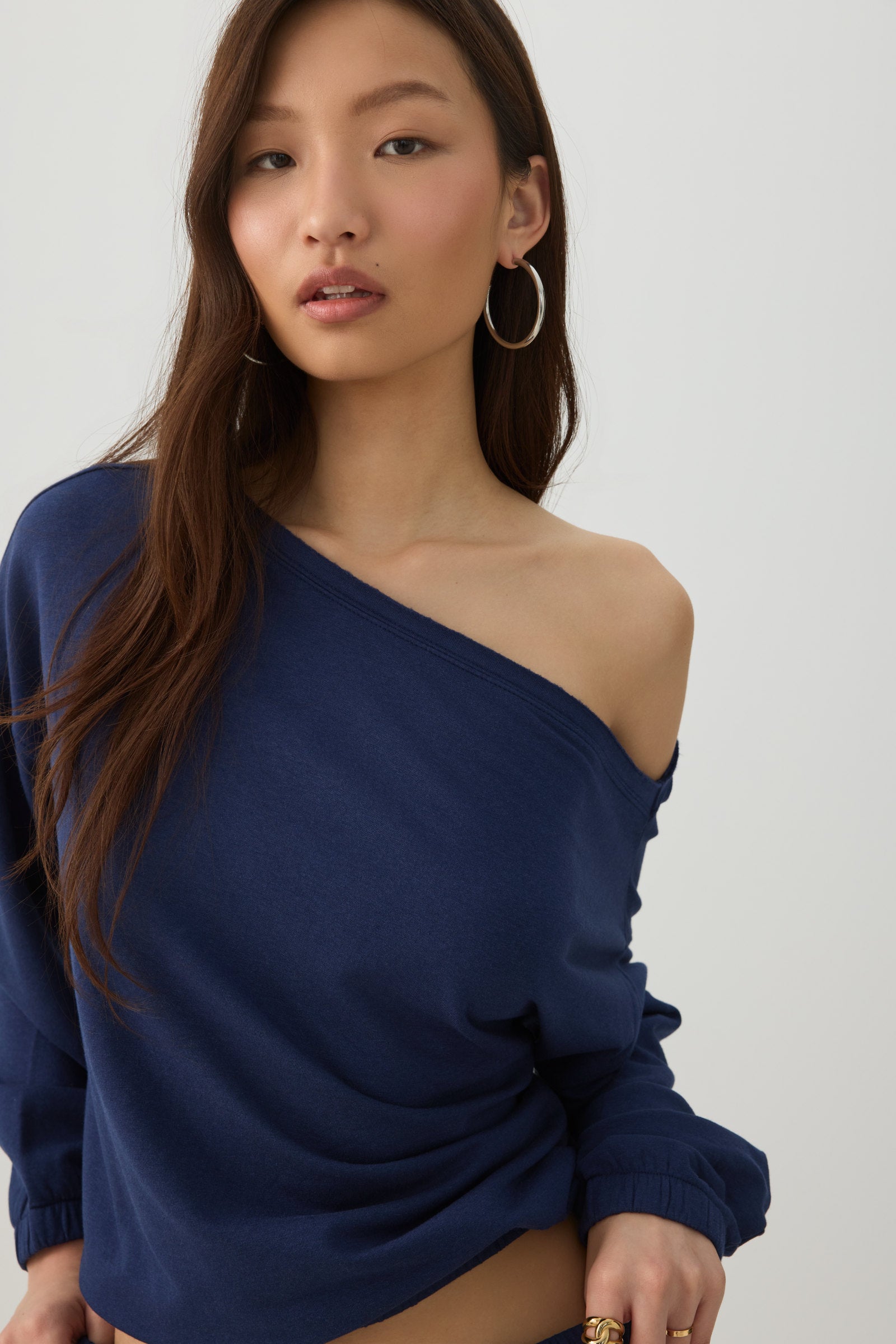 Off Shoulder Oversized Sweatshirt | Ardene