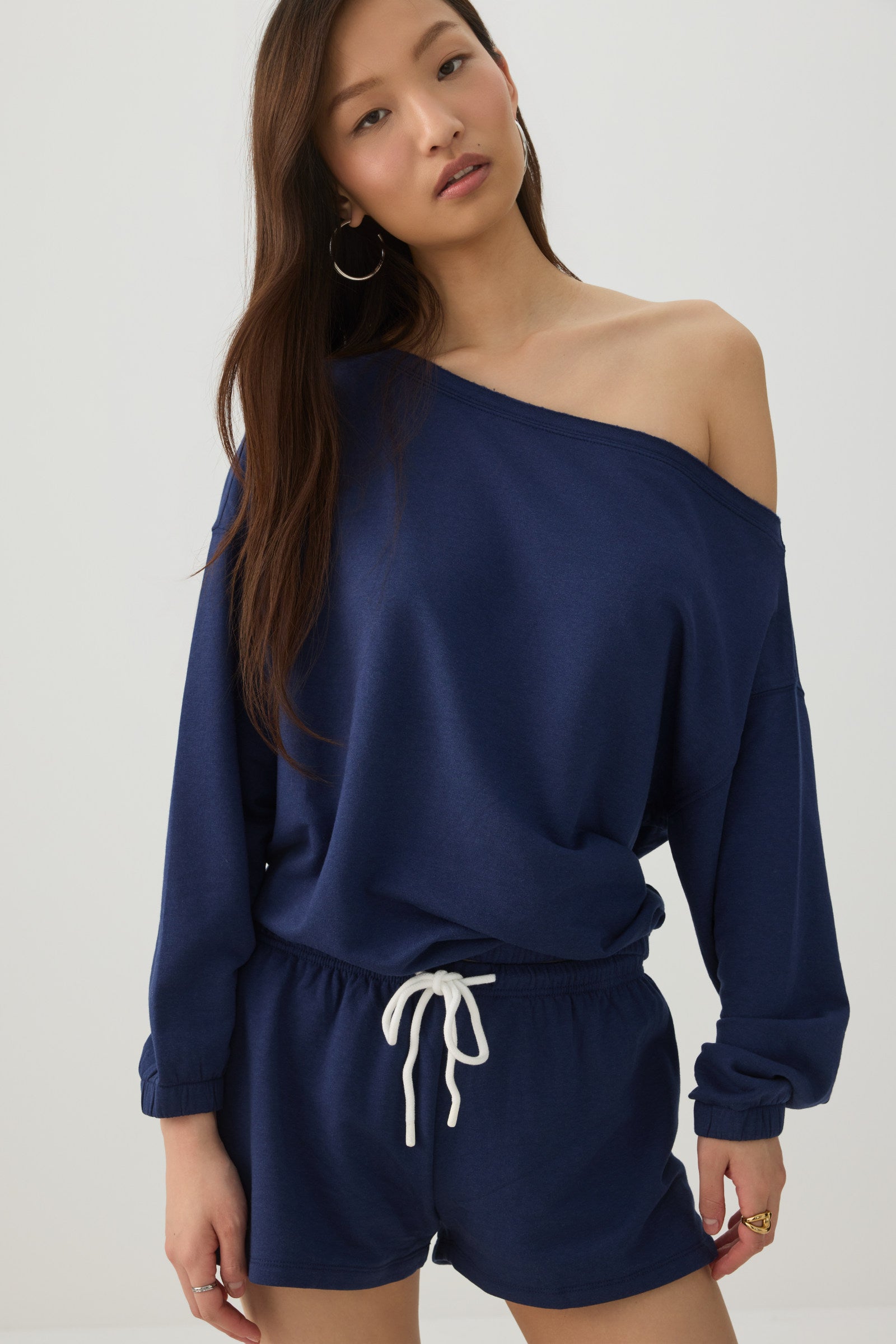 Off Shoulder Oversized Sweatshirt | Ardene