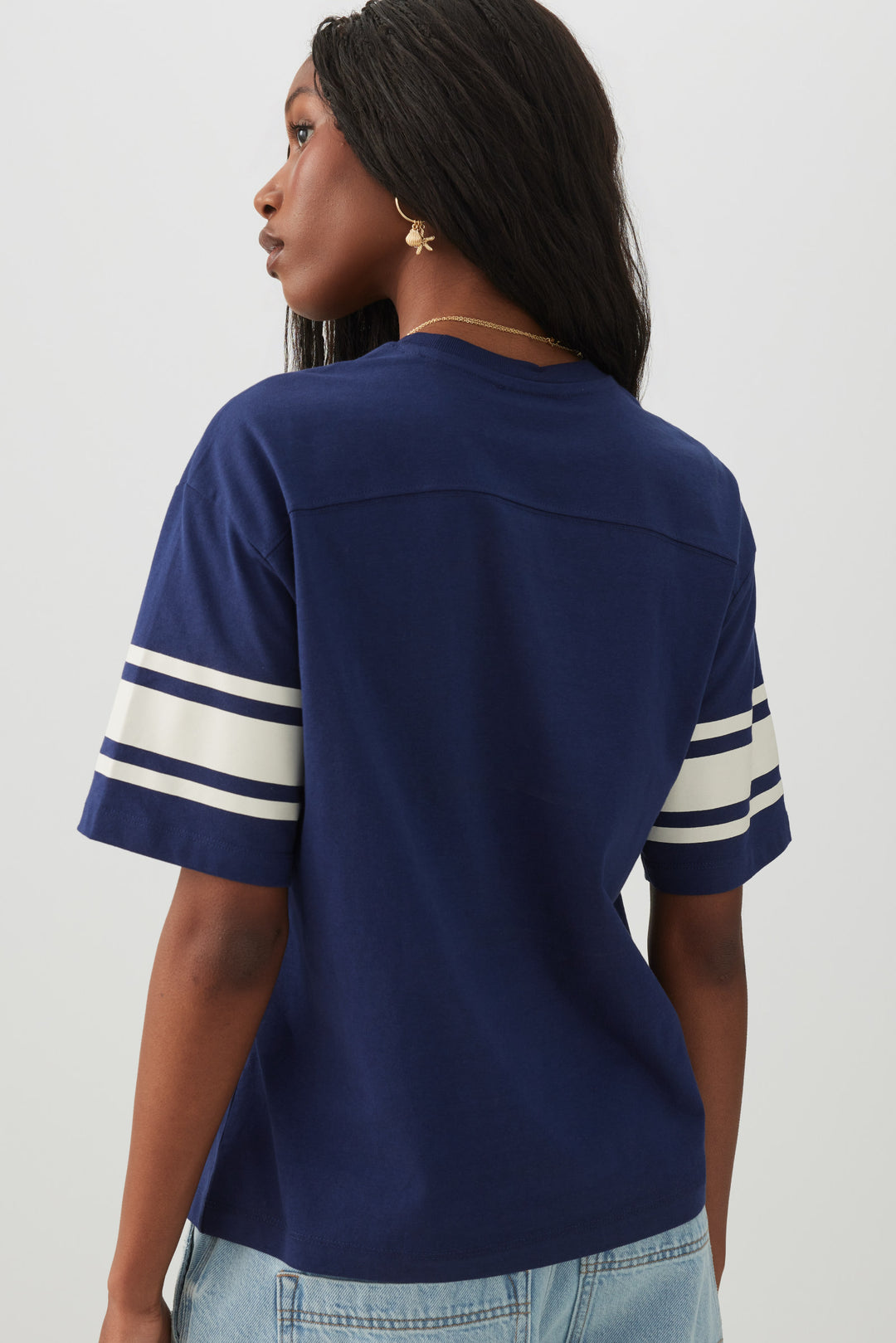 Relaxed Fit Sport Jersey T-Shirt