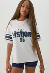 Relaxed Fit Sport Jersey T-Shirt