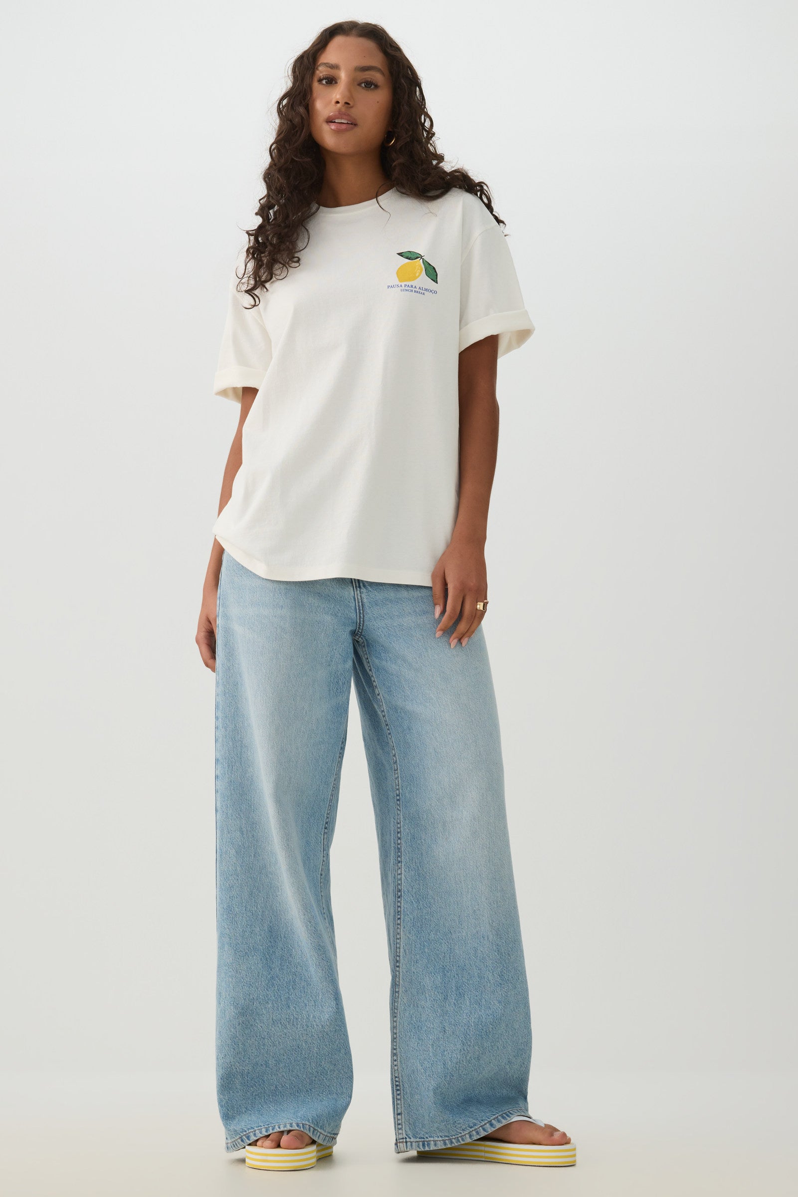 Cotton Oversized Graphic T-Shirt | Ardene