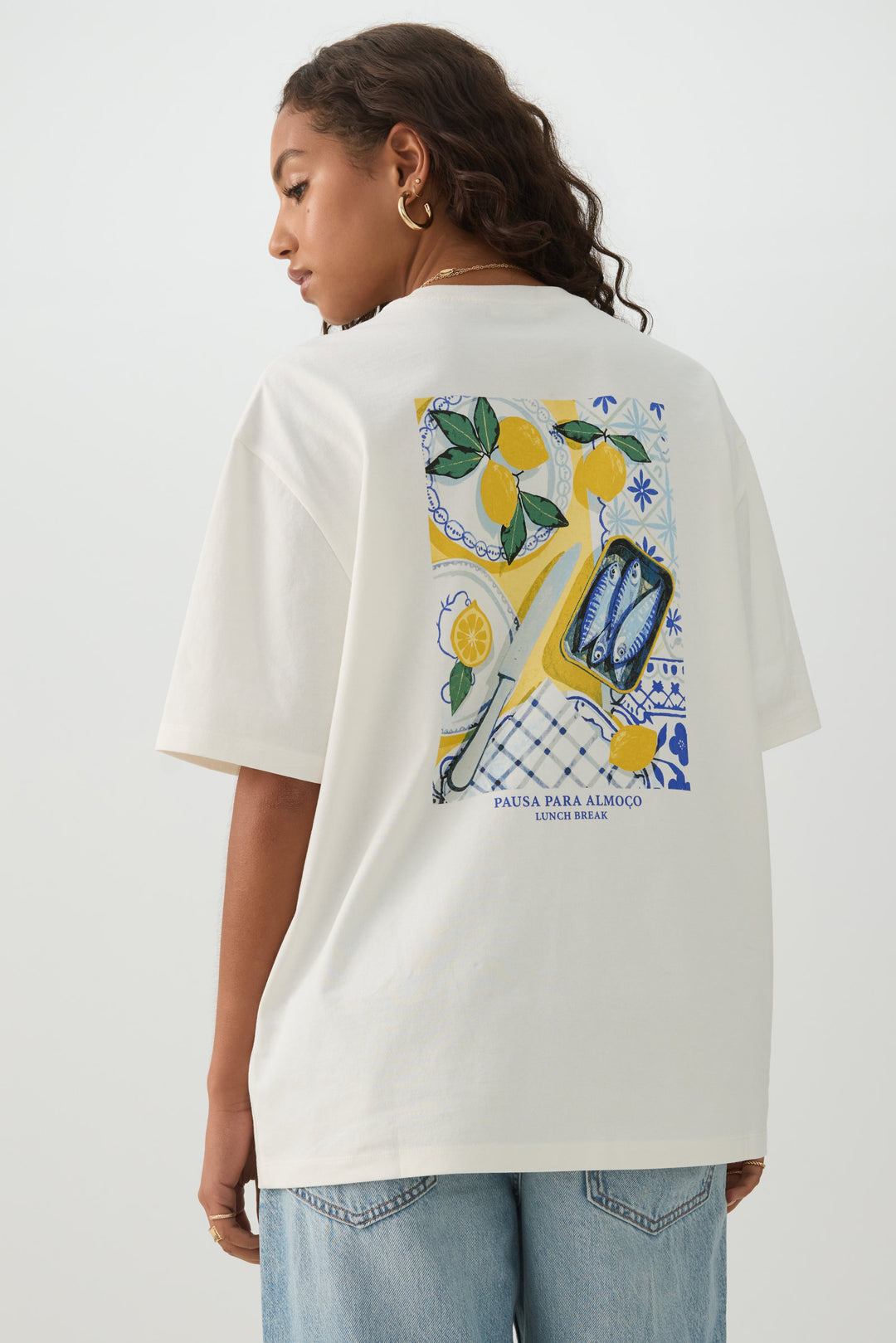 Cotton Oversized Graphic T-Shirt