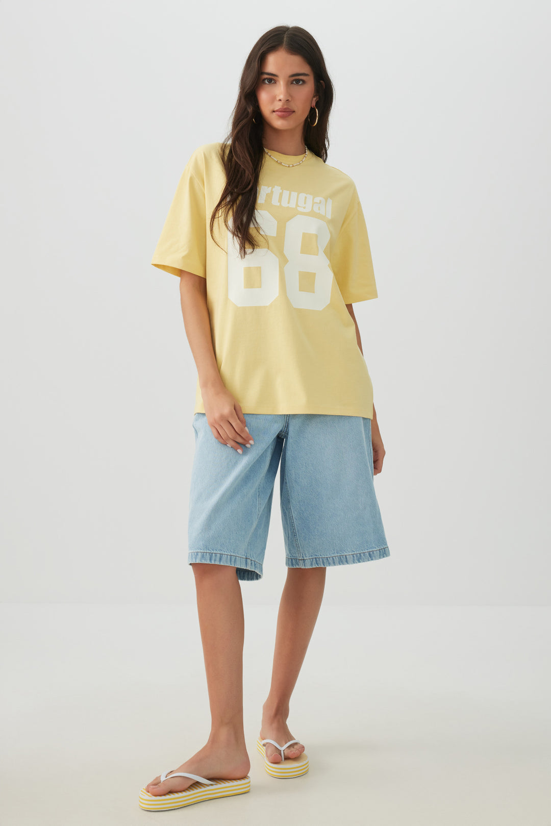 Cotton Oversized Graphic T-Shirt
