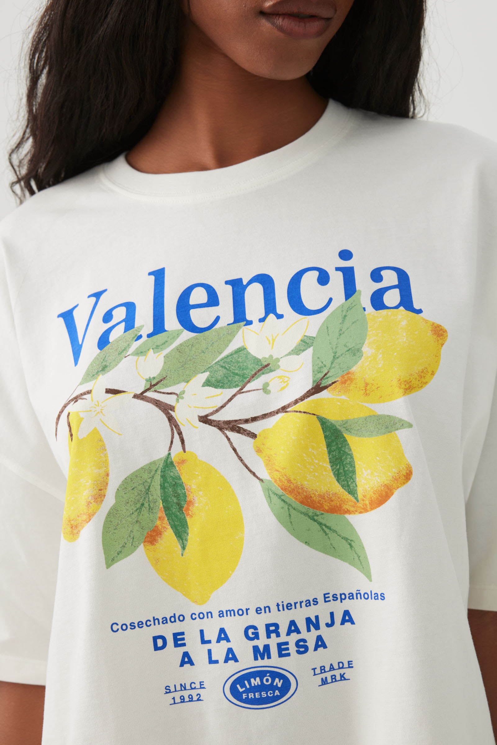 Lemon Print Drop Shoulder T-Shirt | Ardene