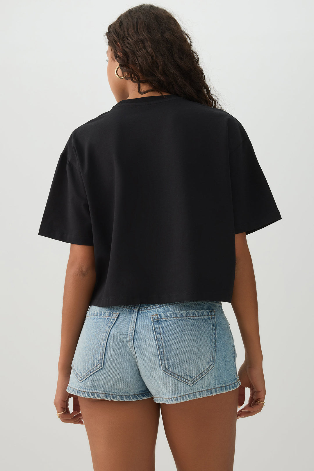 Basicore™ Boxy Cropped T-Shirt