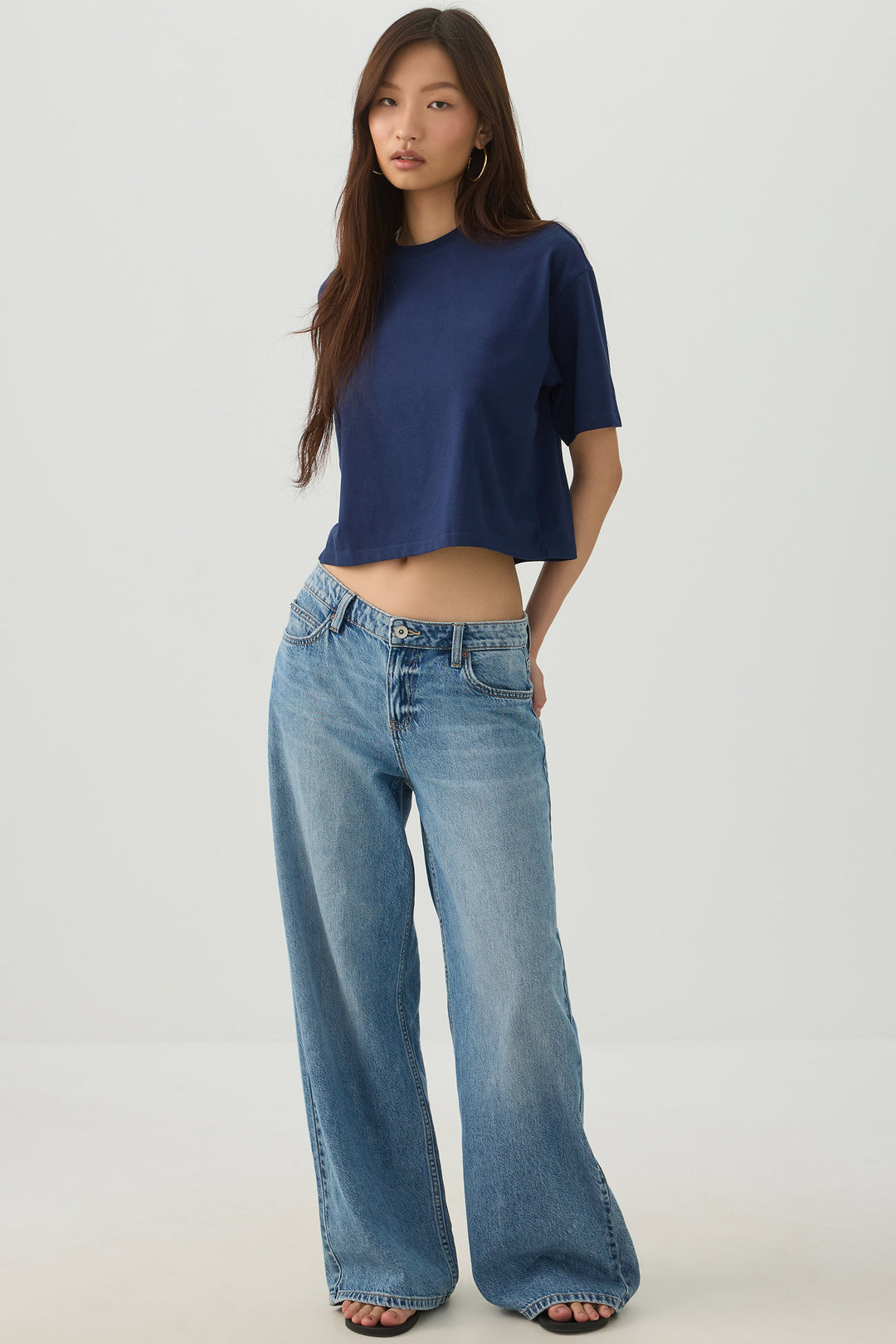Basicore™ Boxy Cropped T-Shirt