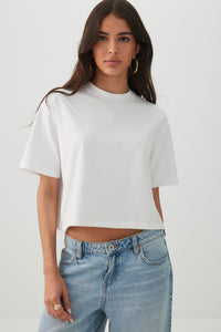 Basicore™ Boxy Cropped T-Shirt