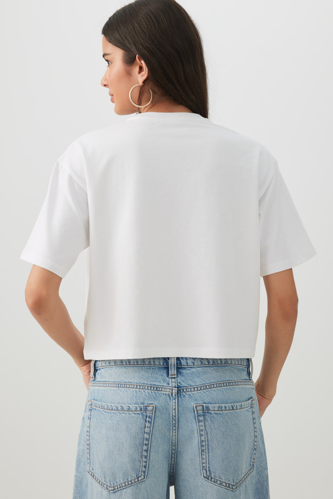 Basicore™ Boxy Cropped T-Shirt