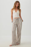 Mid Rise Slouchy Wide Leg Pant