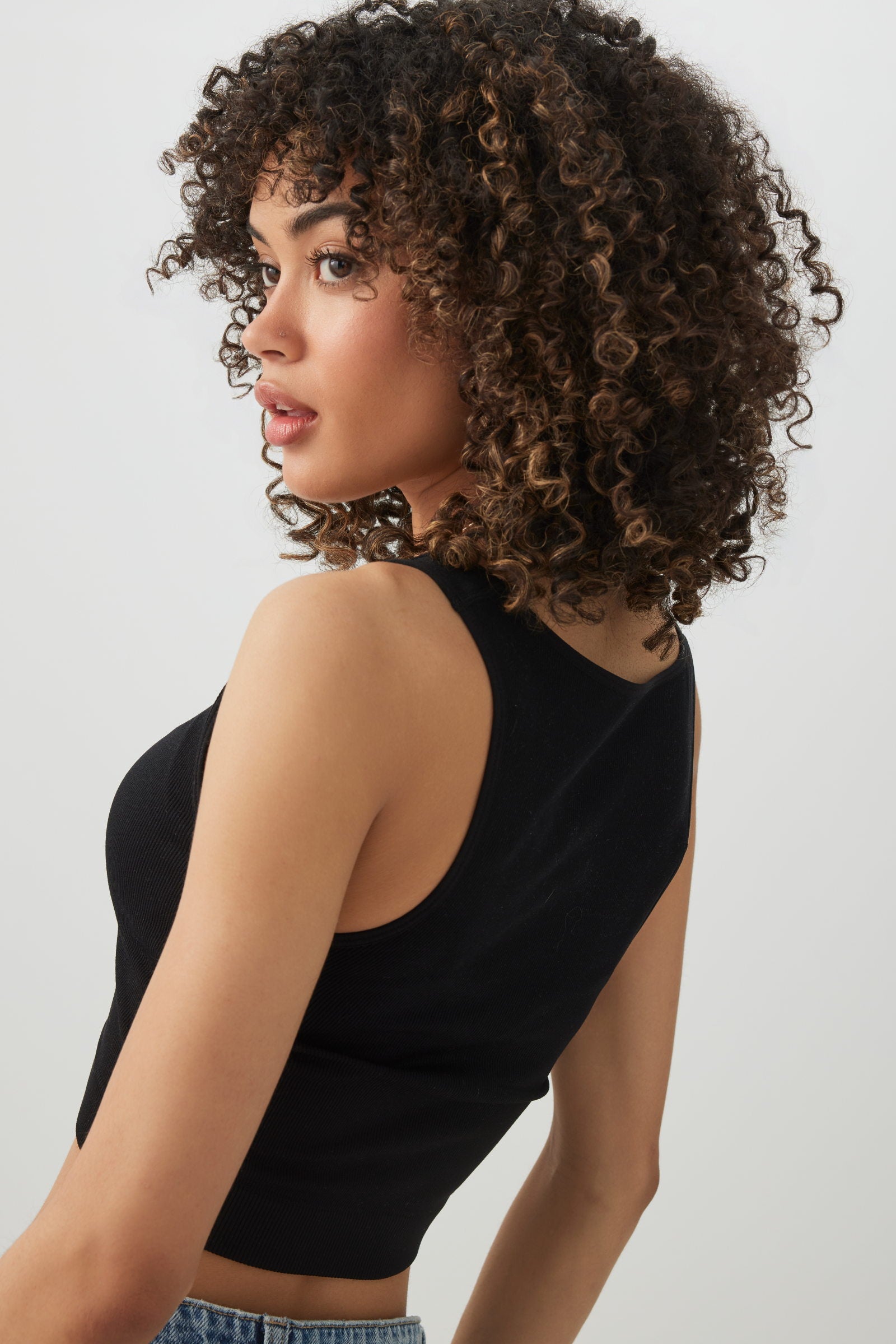 Cropped Rib Seamless Tank Top | Ardene
