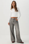 The Weekend Fit Low Rise Wide Leg Slouchy Jean