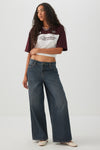 The Weekend Fit Low Rise Wide Leg Slouchy Jean