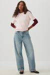 The Muse Fit Mid Rise Baggy Jean