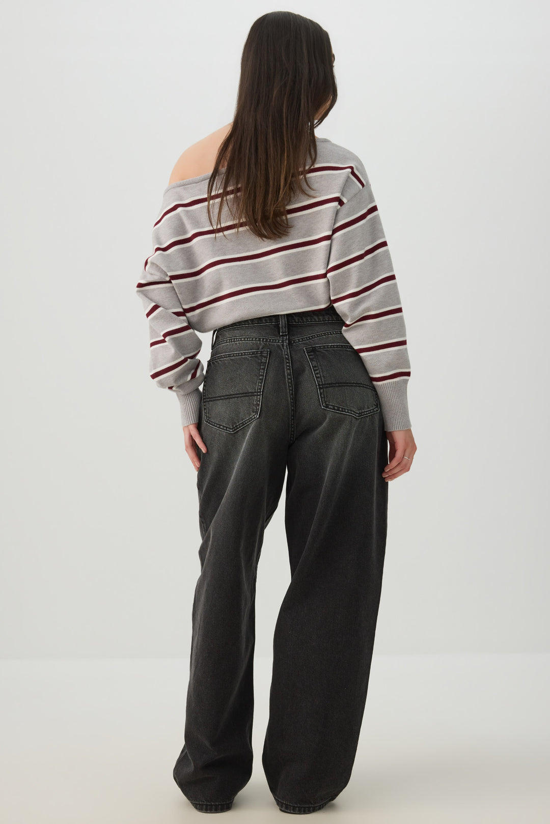 The Muse Fit Mid Rise Baggy Jean