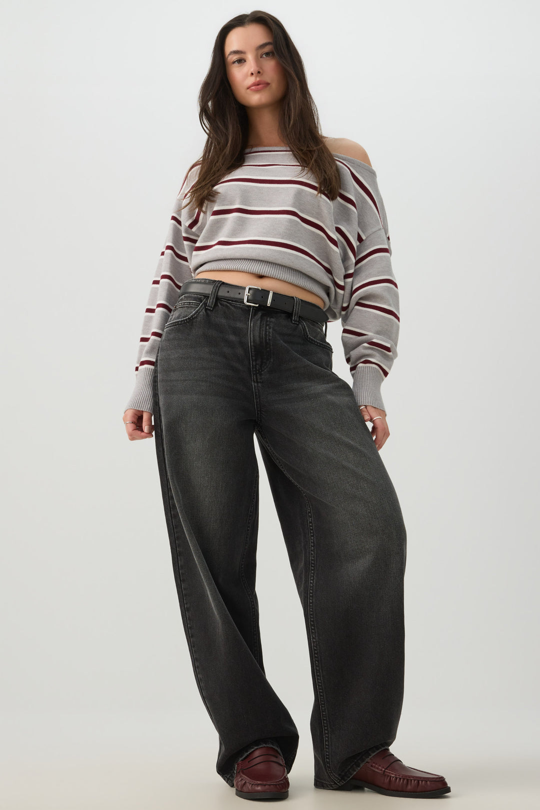The Muse Fit Mid Rise Baggy Jean