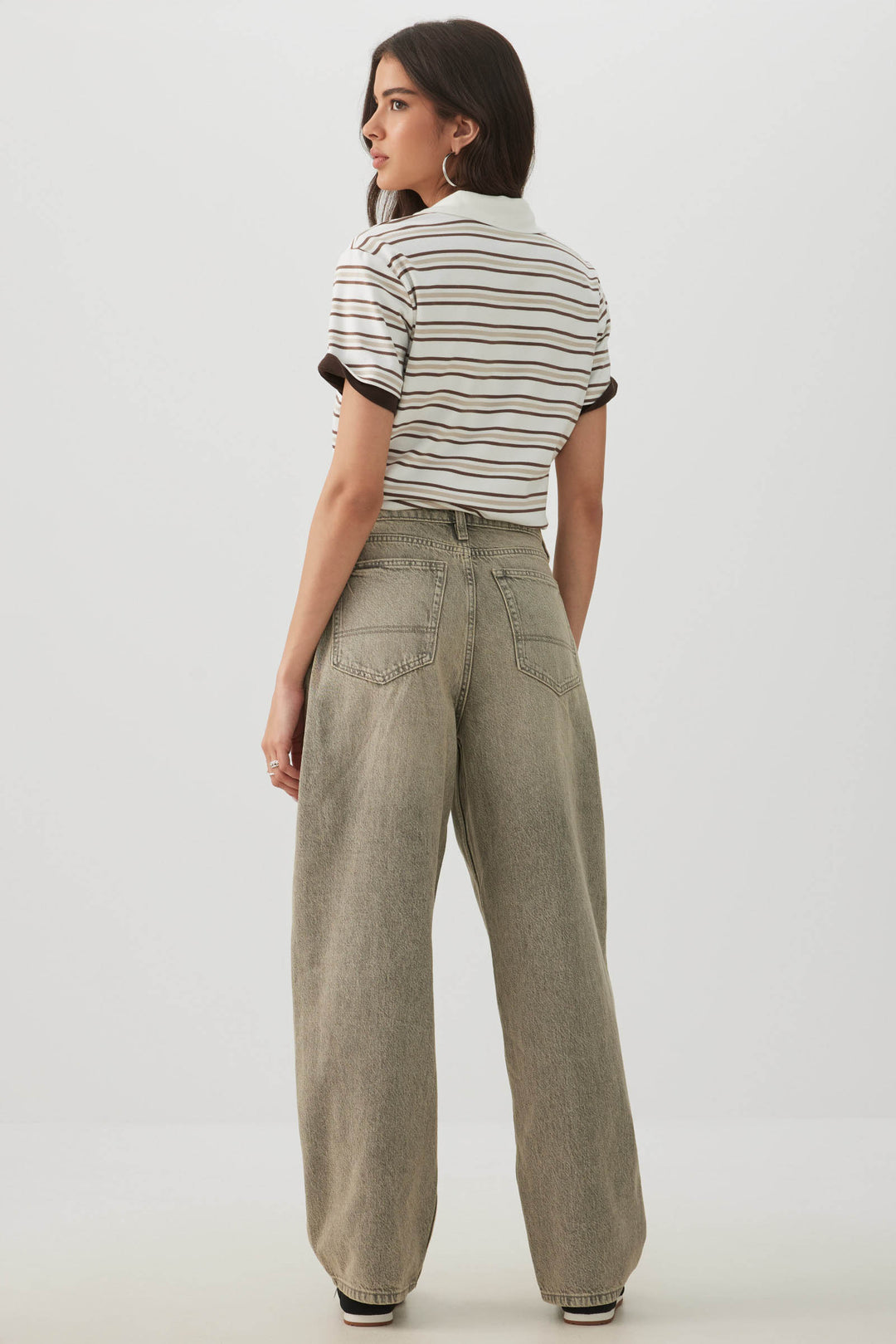 The Muse Fit Mid Rise Baggy Jean