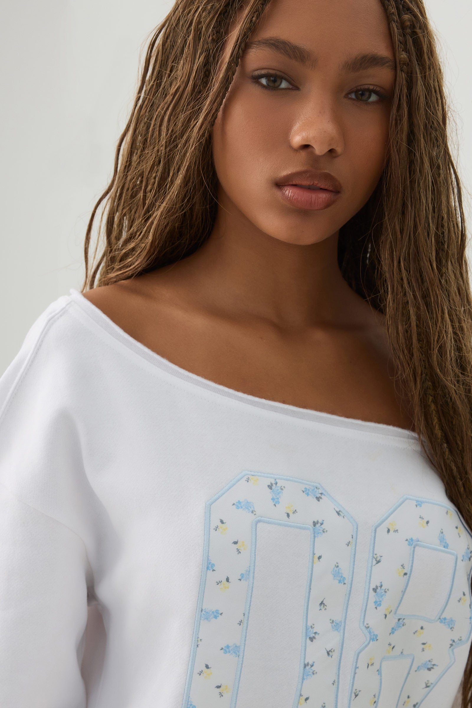 Off Shoulder Fleece Top | Ardene