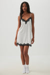 Polka Dot Sateen Nightshirt
