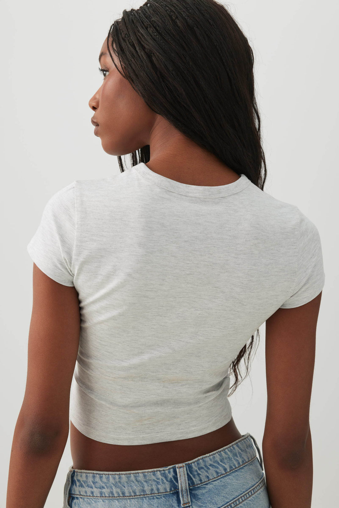 Basicore™ Fitted Crop T-Shirt
