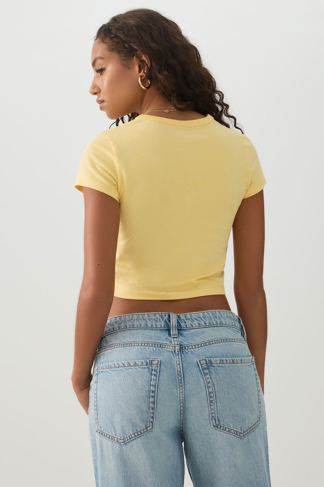 Basicore™ Fitted Crop T-Shirt
