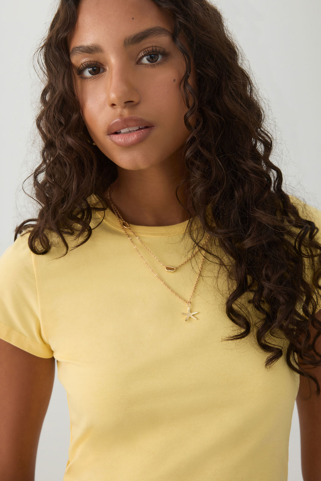 Basicore™ Fitted Crop T-Shirt