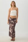 Mesh Maxi Skirt