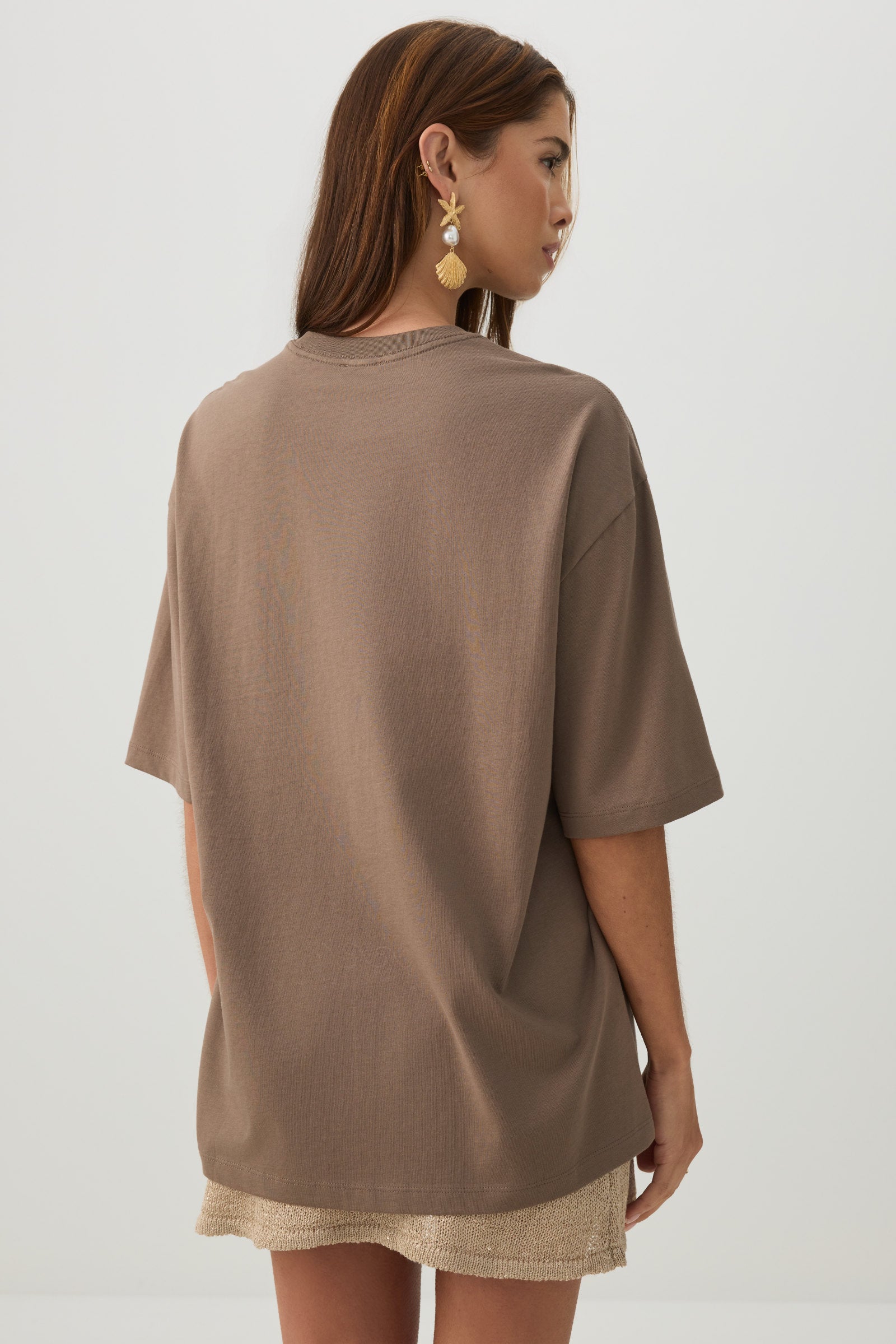 Graphic Print oversized T-Shirt | Ardene