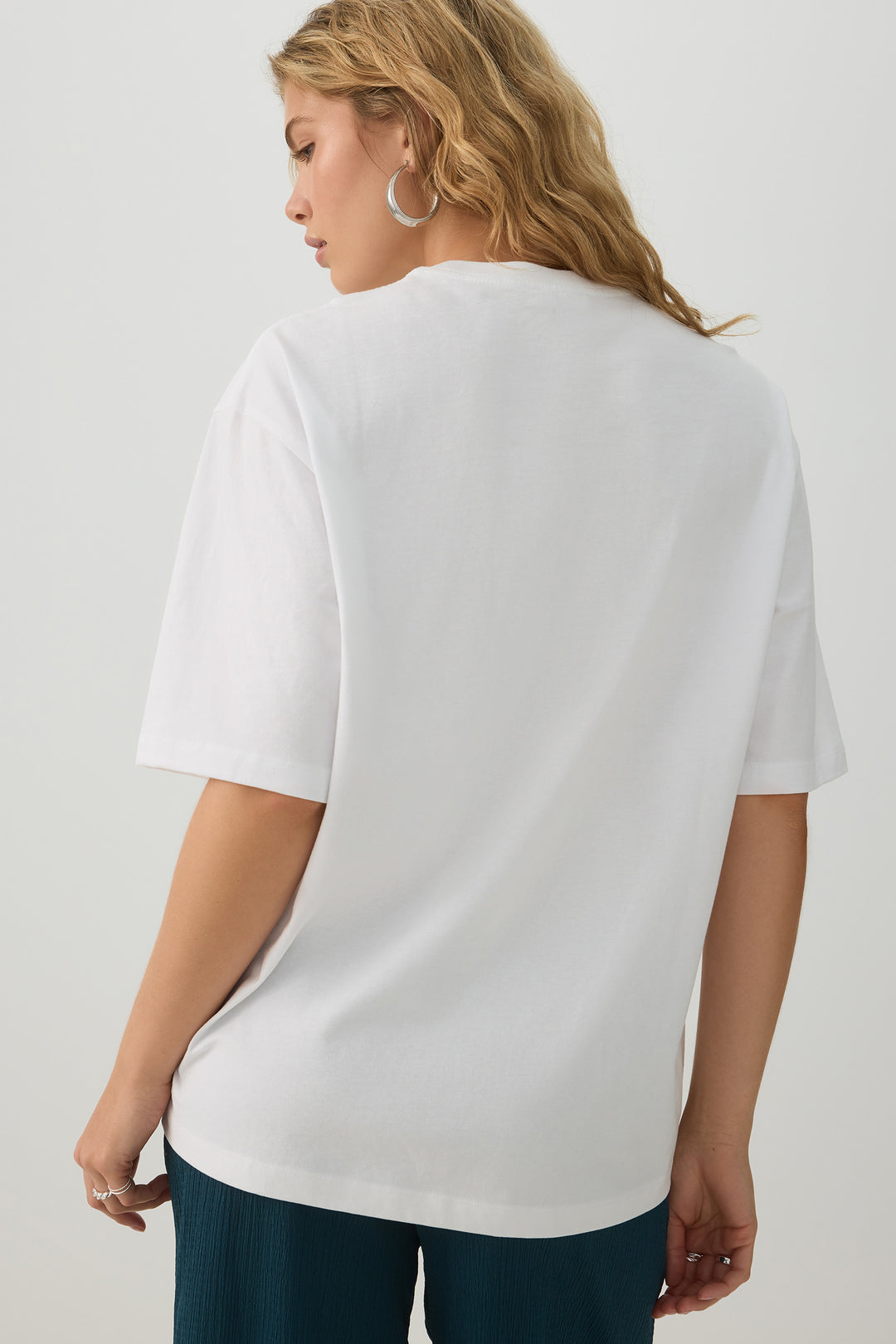 T-shirt ample imprimé graphique