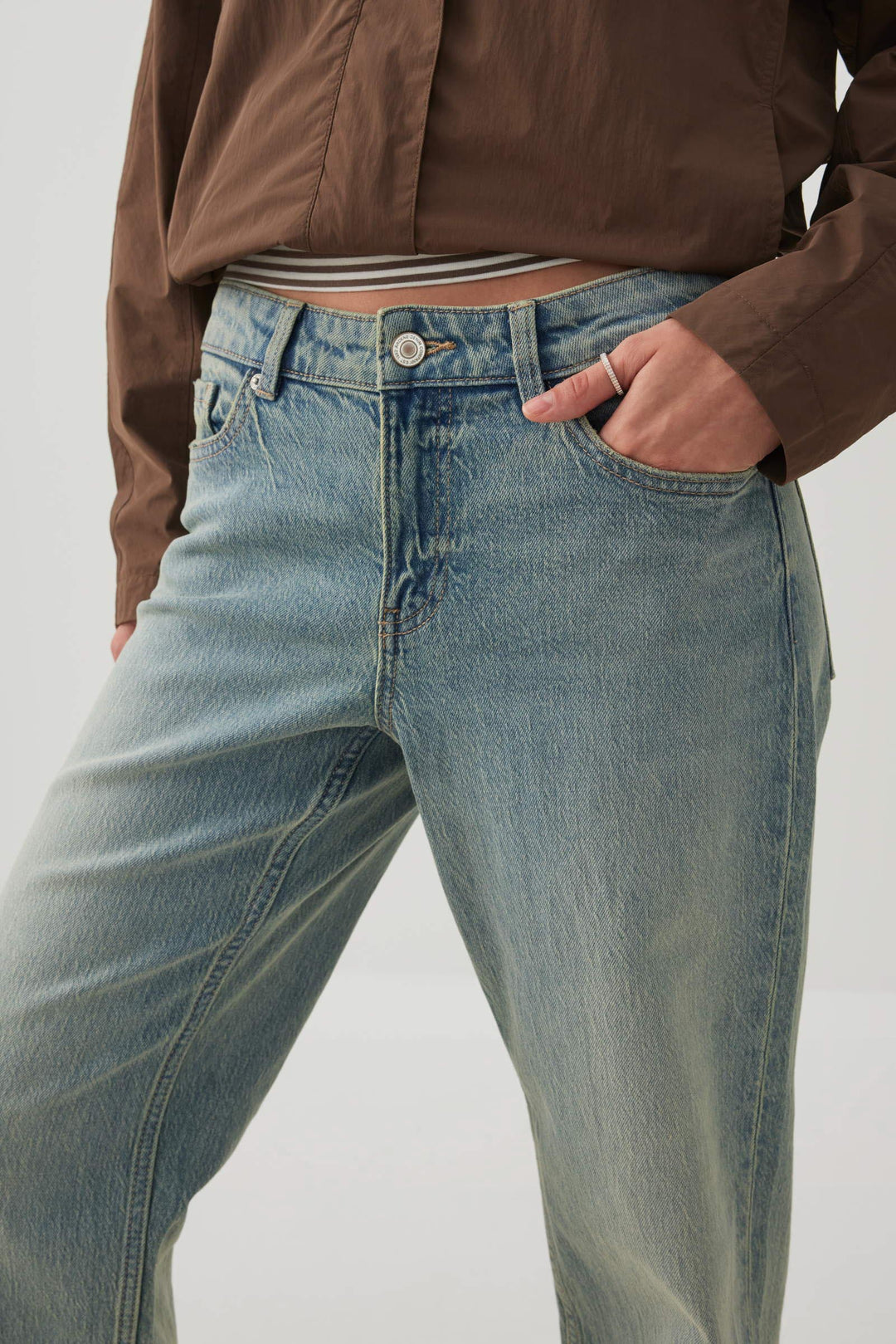 The Cropped Era Fit Ankle Straight Jean