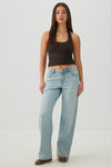 The Era Fit Mid Rise Straight Jean