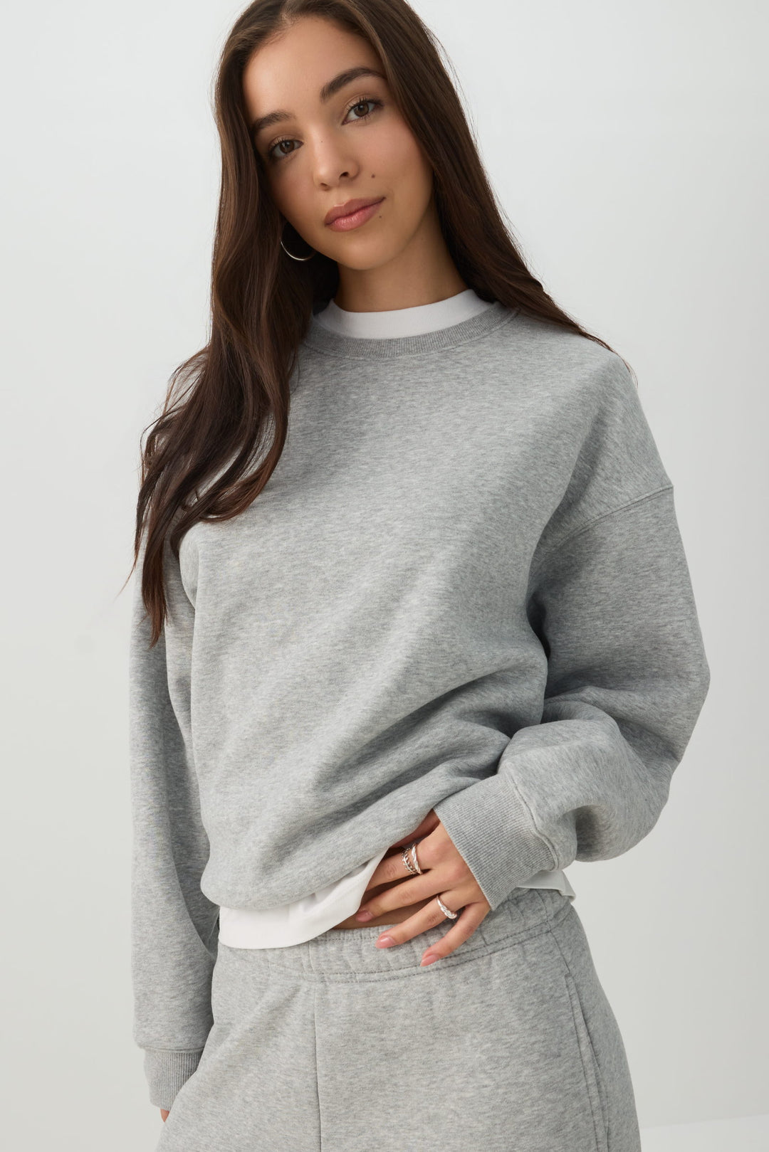 MADESOFT™ Fleece Crew Neck Sweatshirt
