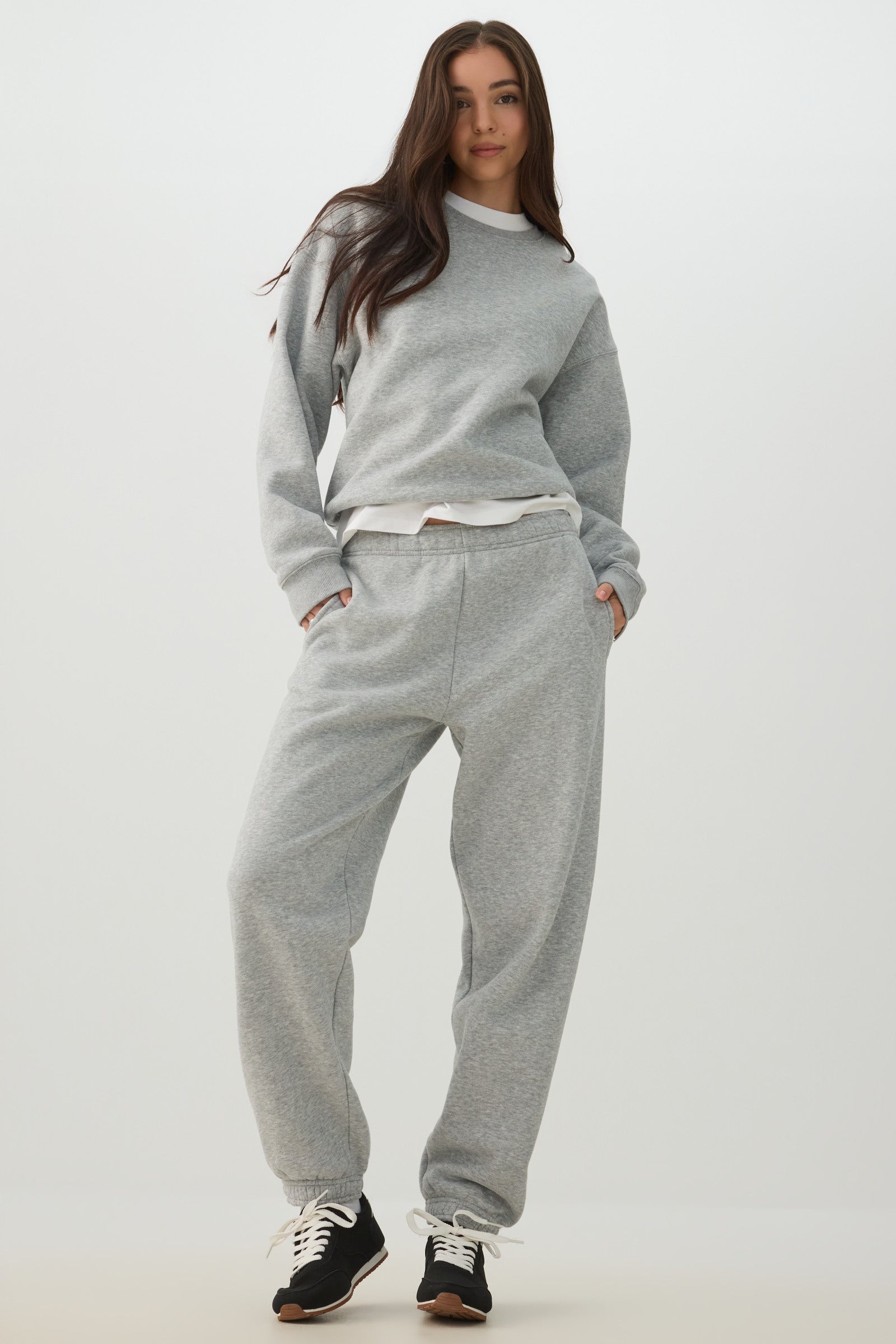 MADESOFT™ Fleece Crew Neck Sweatshirt | Ardene