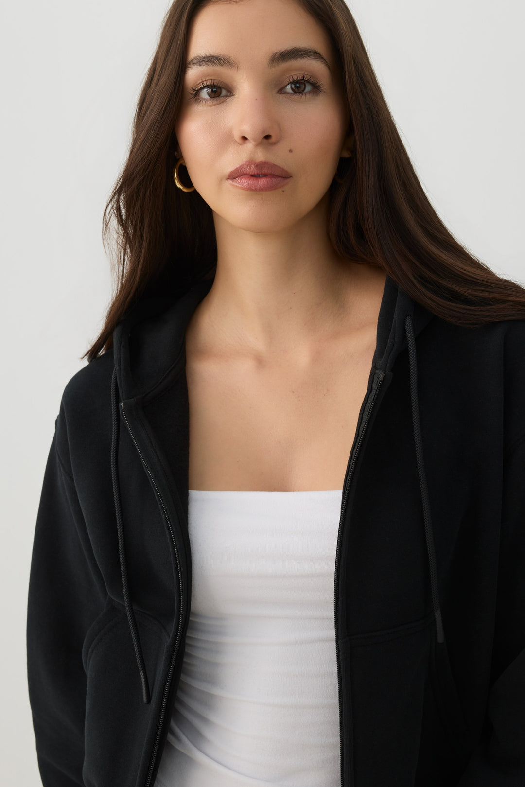 Veste à capuchon en Molleton MADESOFT™ 