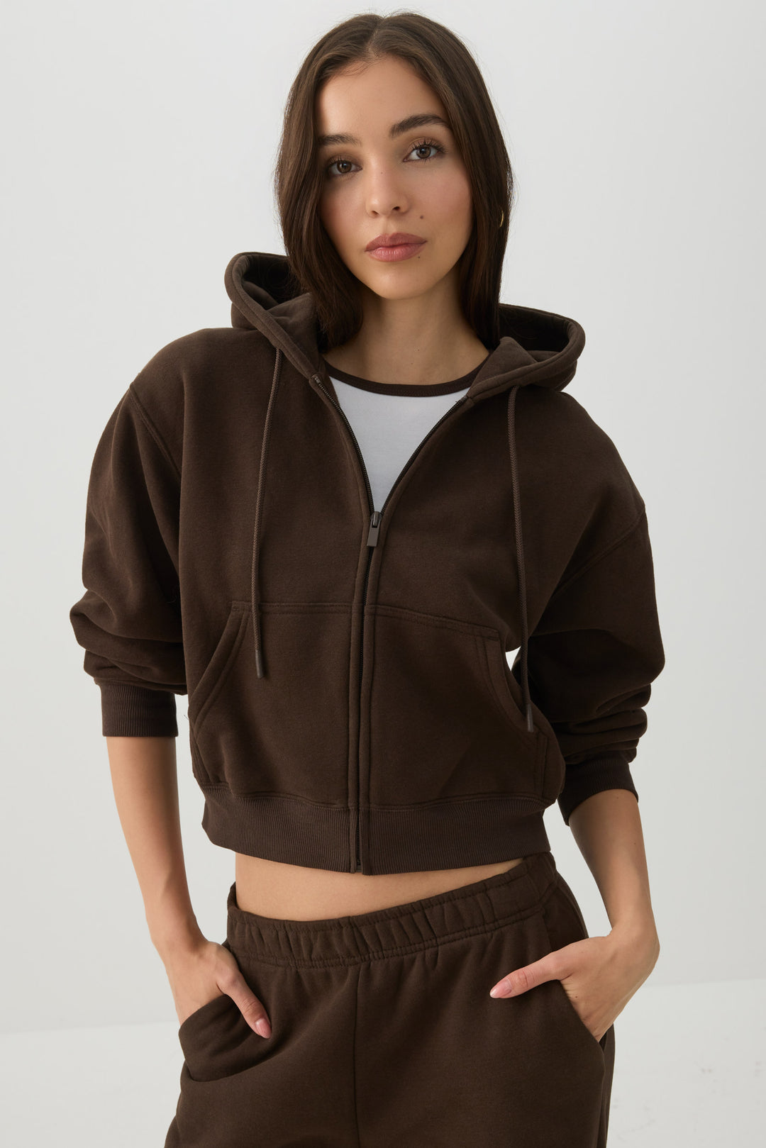 Veste à capuchon en Molleton MADESOFT™ 