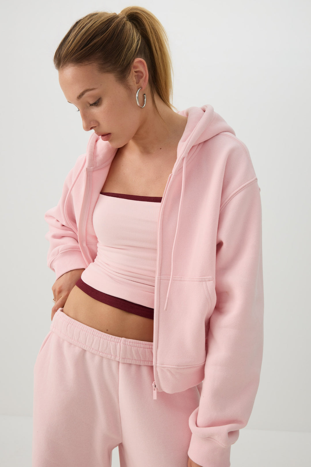 Veste à capuchon en Molleton MADESOFT™ 