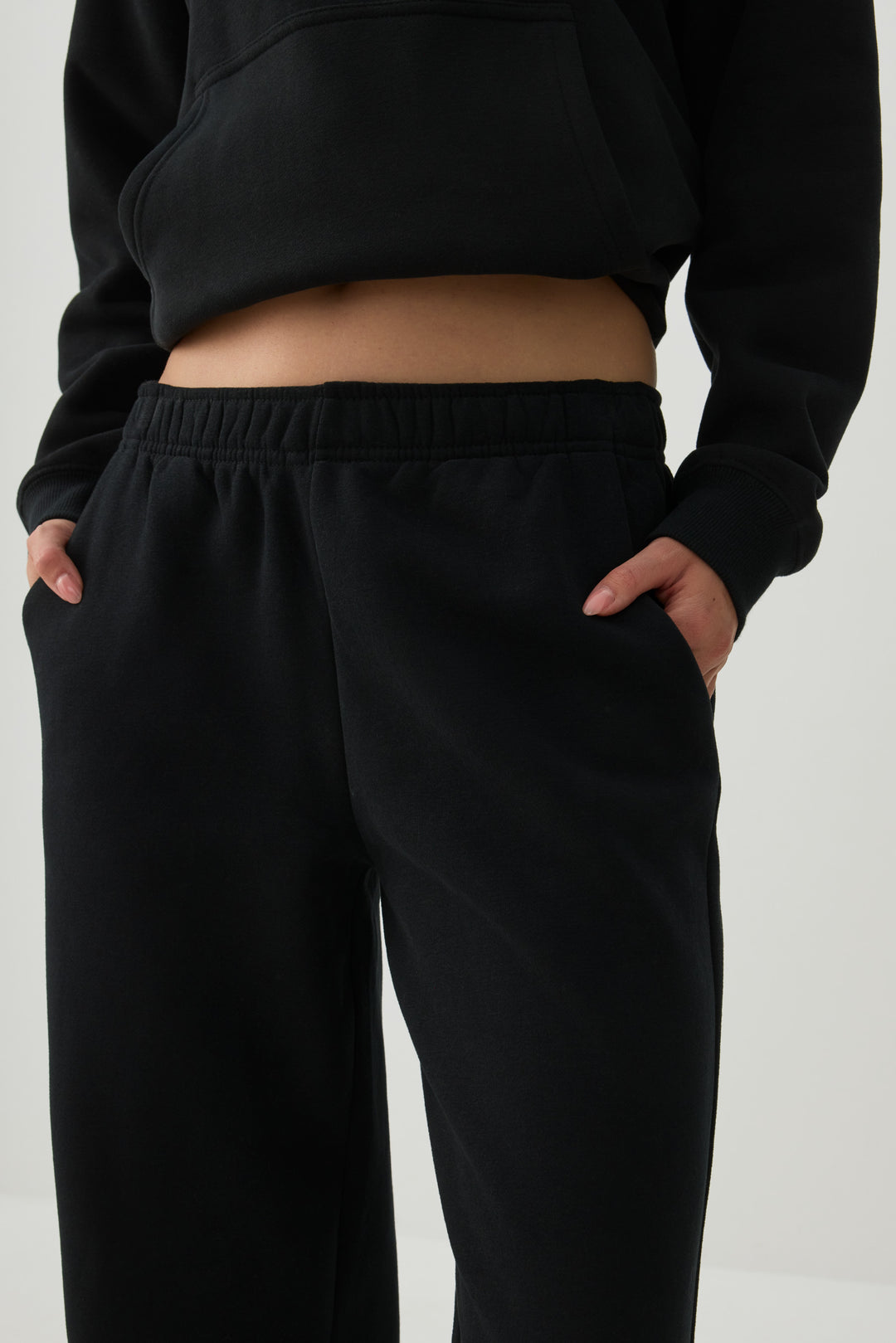 Pantalon jambe droite en Molleton MADESOFT™