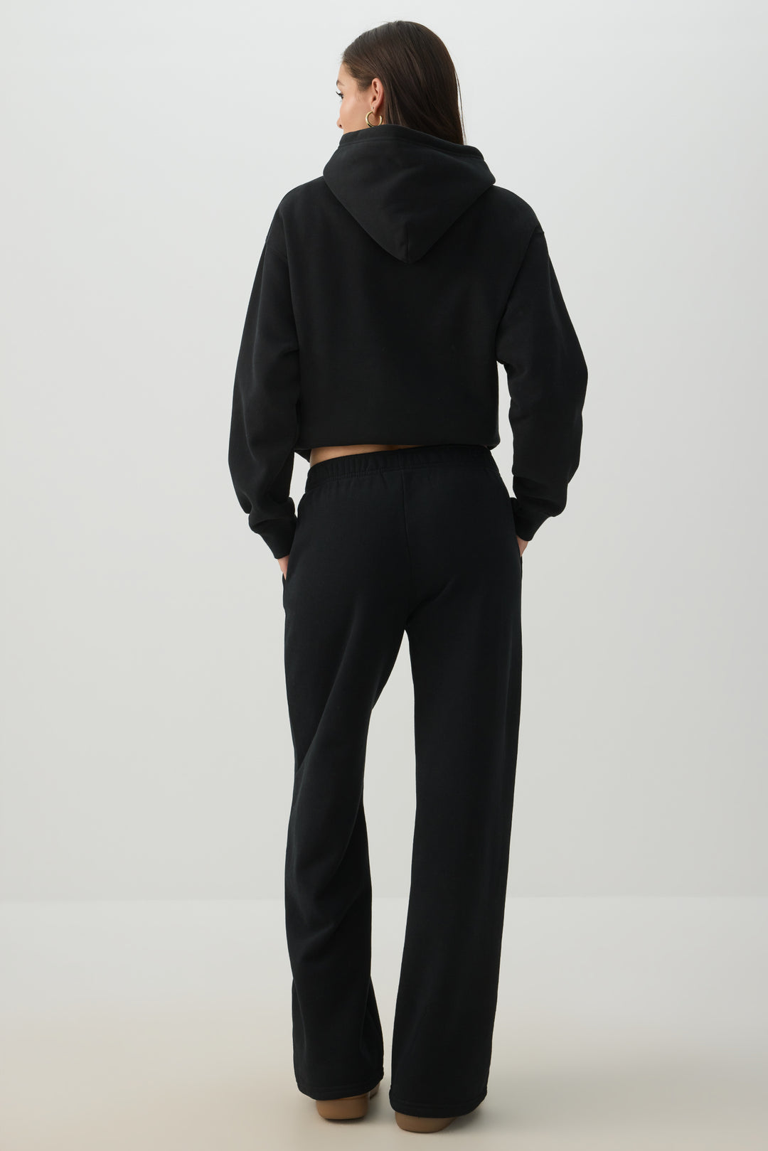 Pantalon jambe droite en Molleton MADESOFT™