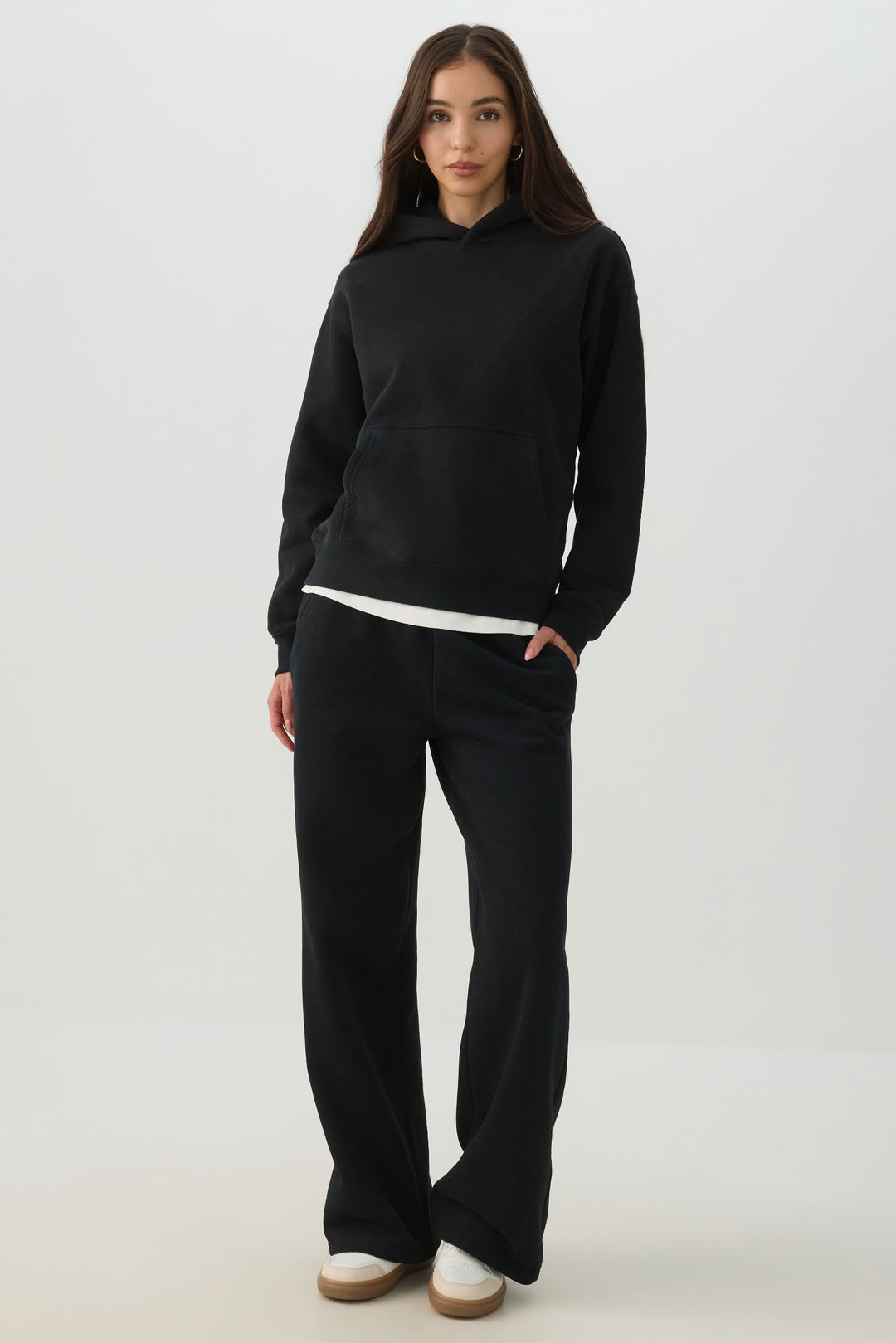 Pantalon jambe droite en Molleton MADESOFT™