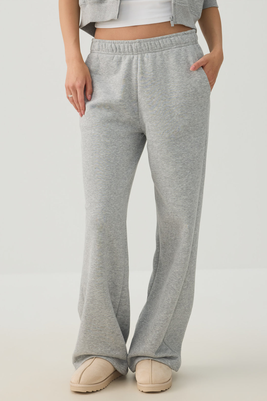 MADESOFT™ Fleece Straight Leg Sweatpants