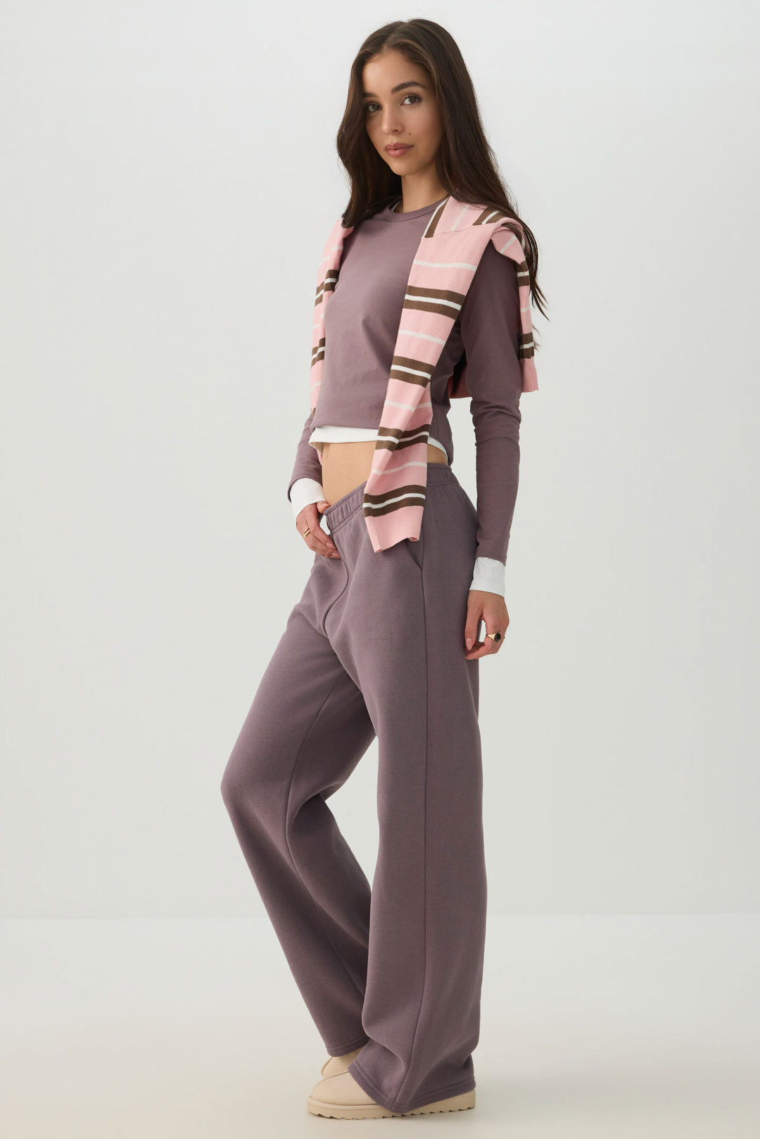 MADESOFT™ Fleece Straight Leg Sweatpants