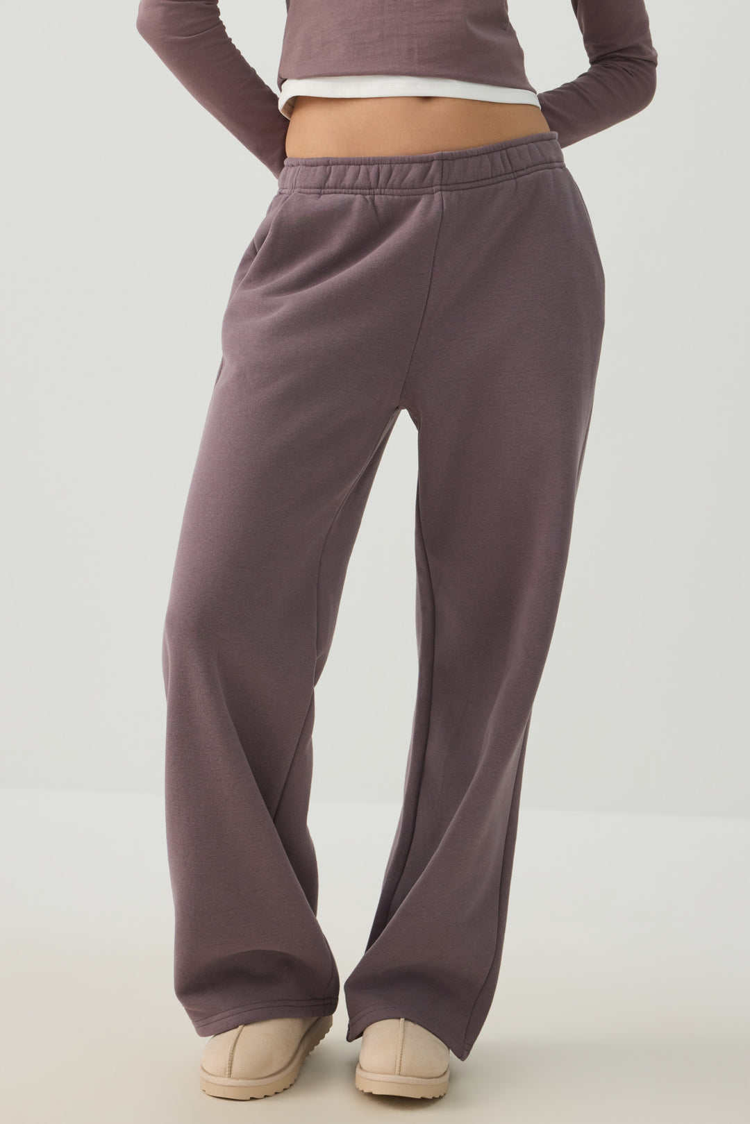 MADESOFT™ Fleece Straight Leg Sweatpants