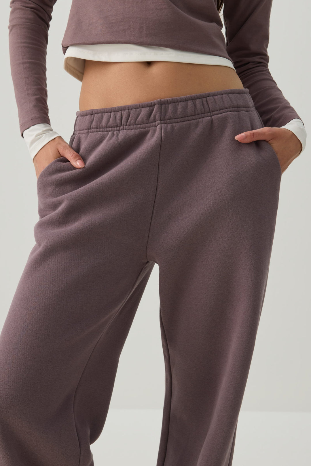 MADESOFT™ Fleece Straight Leg Sweatpants