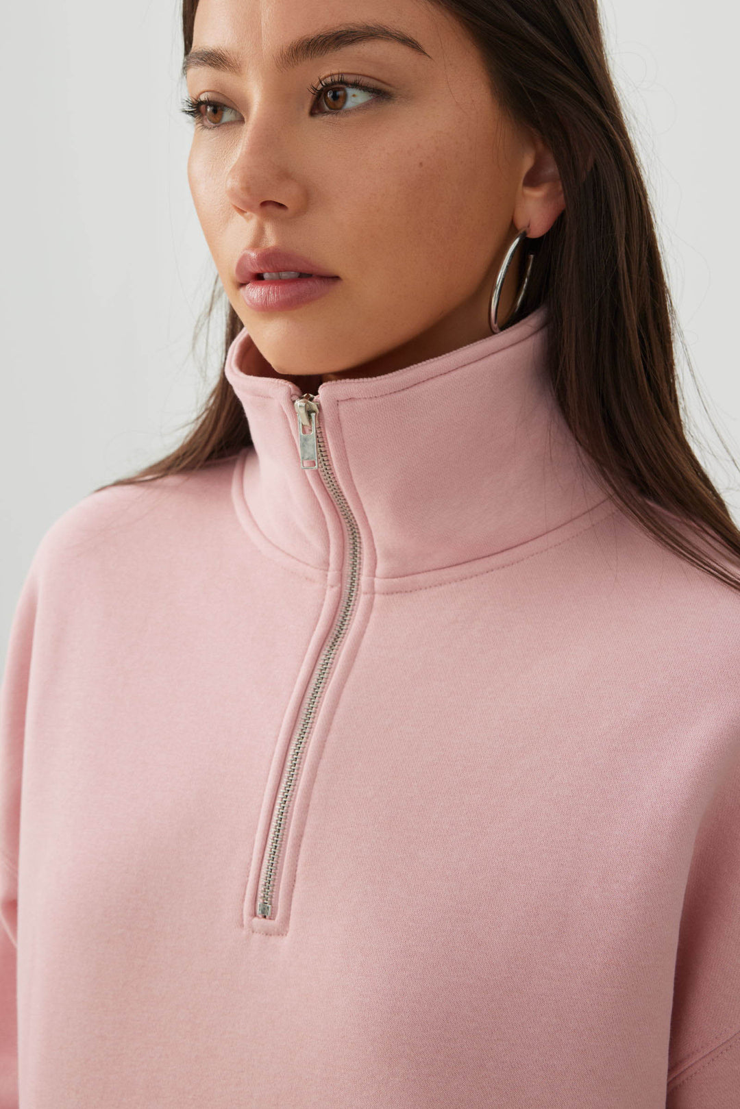 MADESOFT™ Fleece Half Zip Sweatshirt