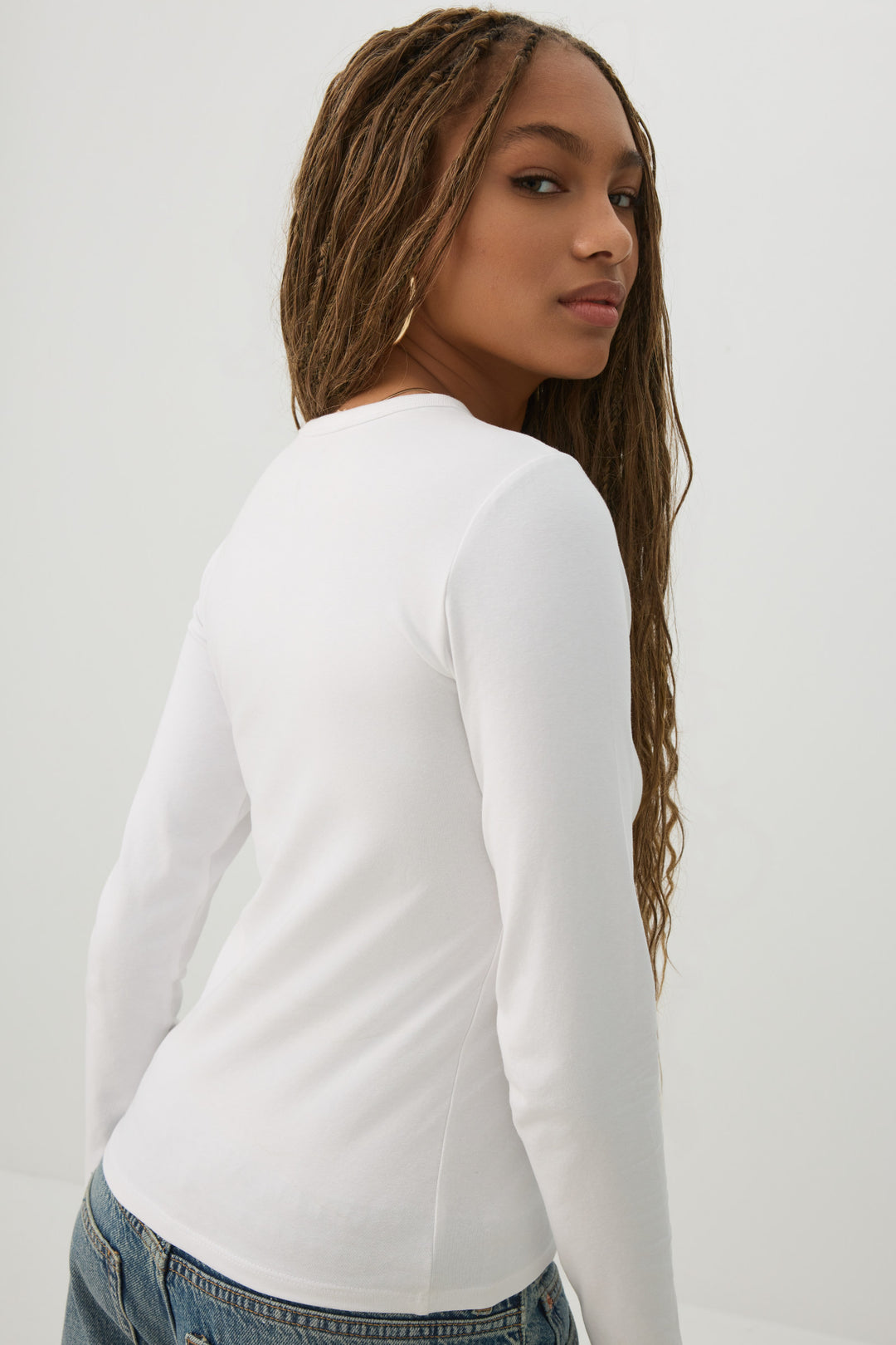 Basicore™ Fitted Long Sleeve T-Shirt