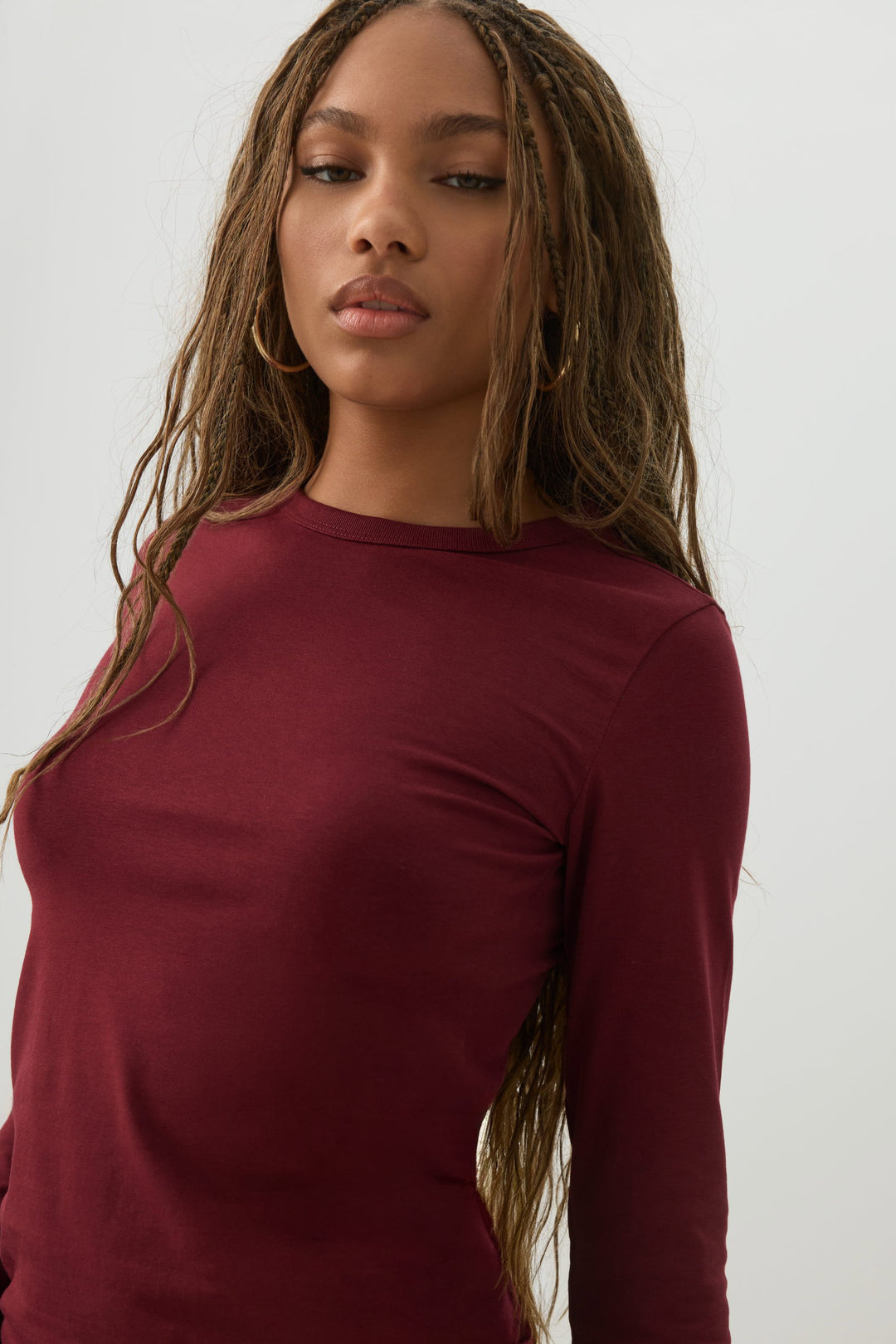 Basicore™ Fitted Long Sleeve T-Shirt