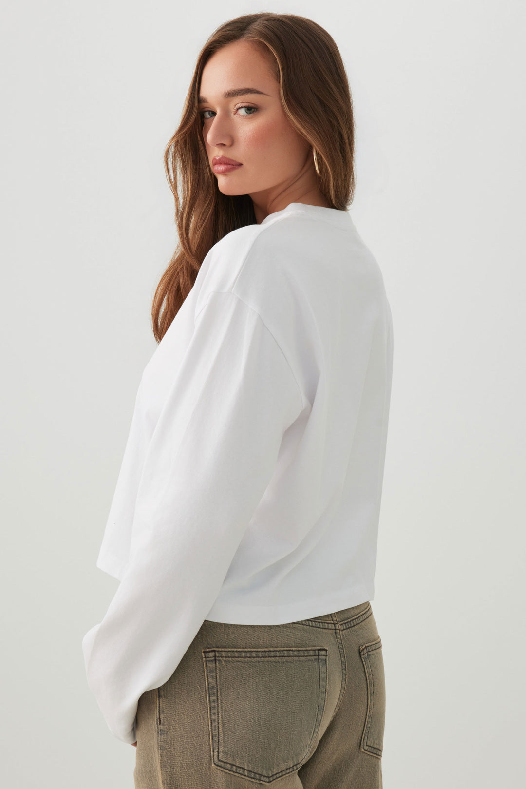 Basicore™ Boxy Long Sleeve T-Shirt