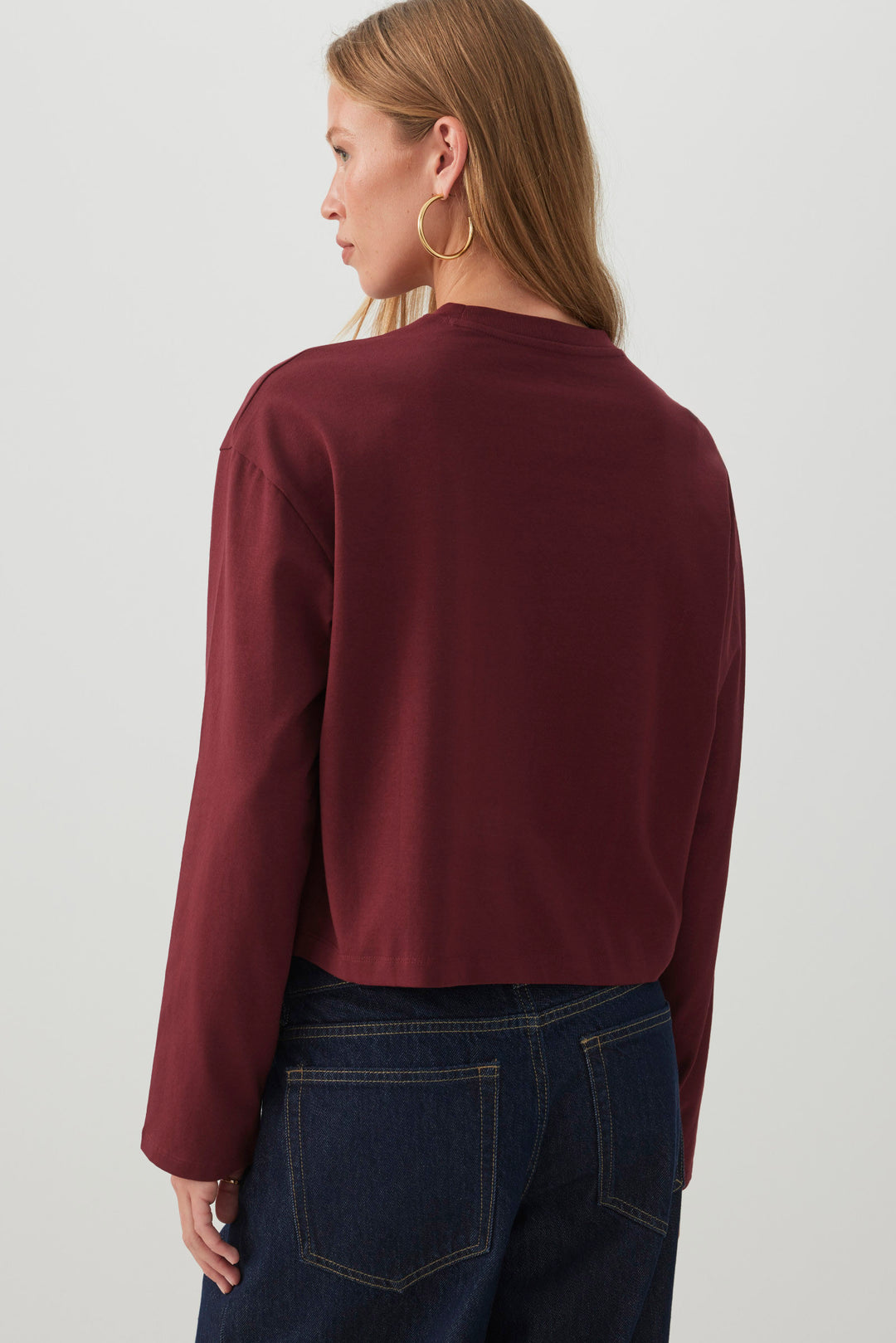 Basicore™ Boxy Long Sleeve T-Shirt