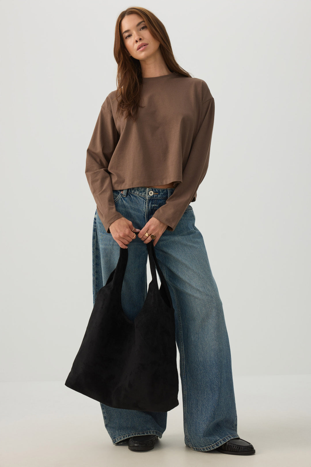 Basicore™ Boxy Long Sleeve T-Shirt